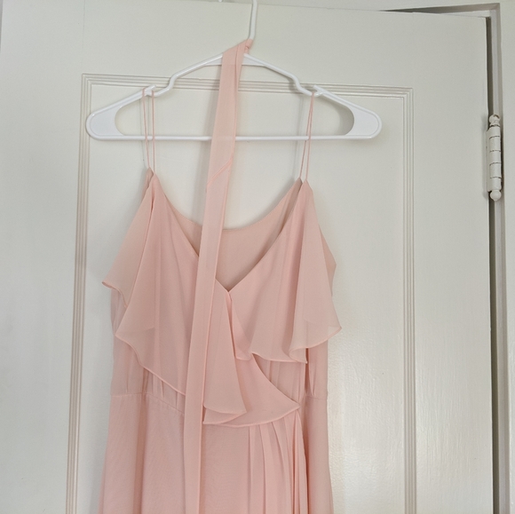 Nouvelle Amsale Peach Bridesmaid dress - Picture 5 of 7